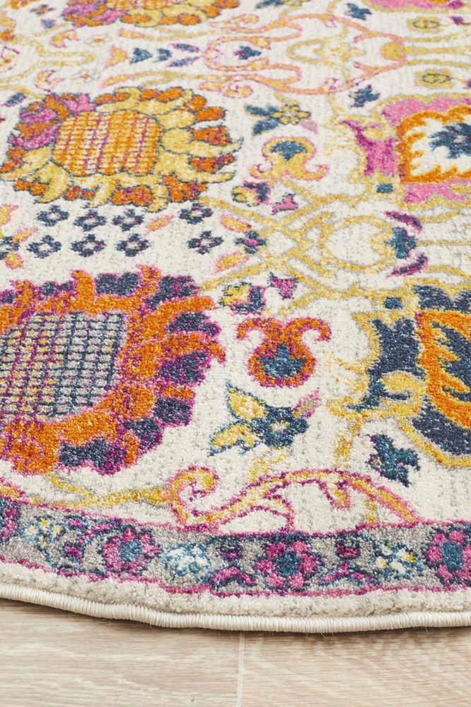 Babylon 206 Multi Round Rug
