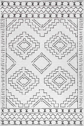 Kindred Leeroy White Washable Rug