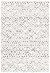 Oasis Selma White Grey Tribal Rug