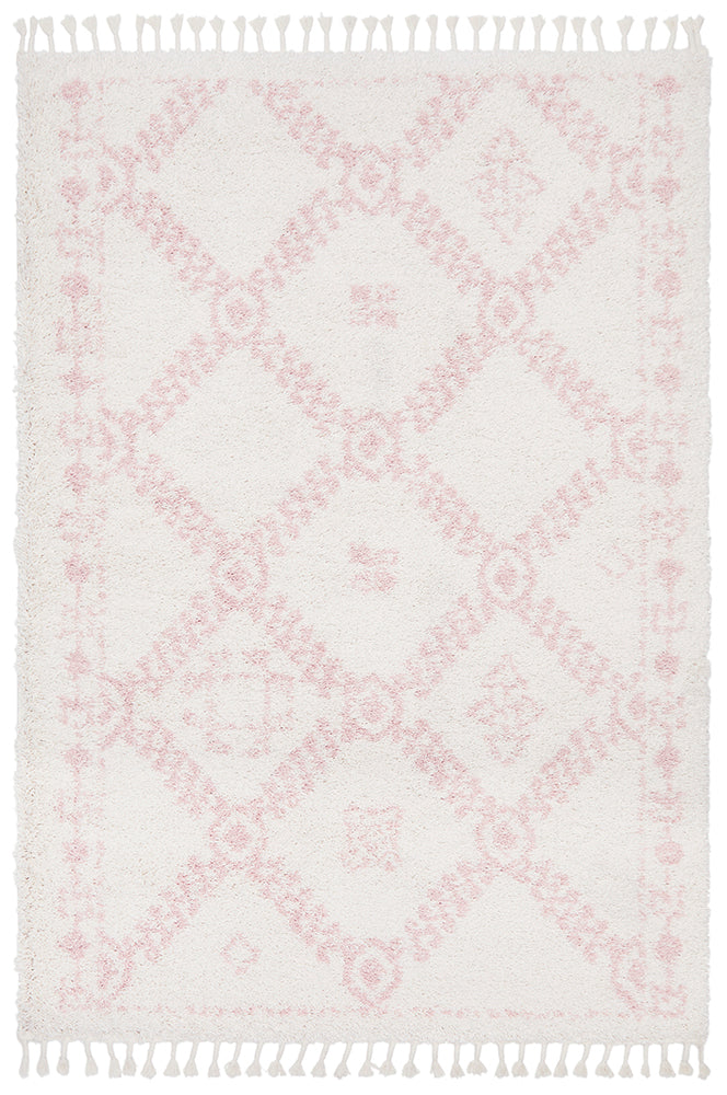 Saffron 33 Pink Rug
