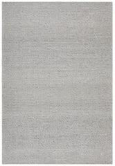 Studio Oskar Felted Wool Striped Rug Grey
