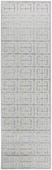 York Brenda Silver Runner Rug