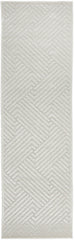 York Cindy Natural White Runner Rug