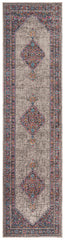 Eternal Whisper Diamond Grey Runner Rug