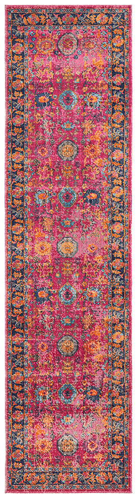 Eternal Whisper Corners Pink Rug