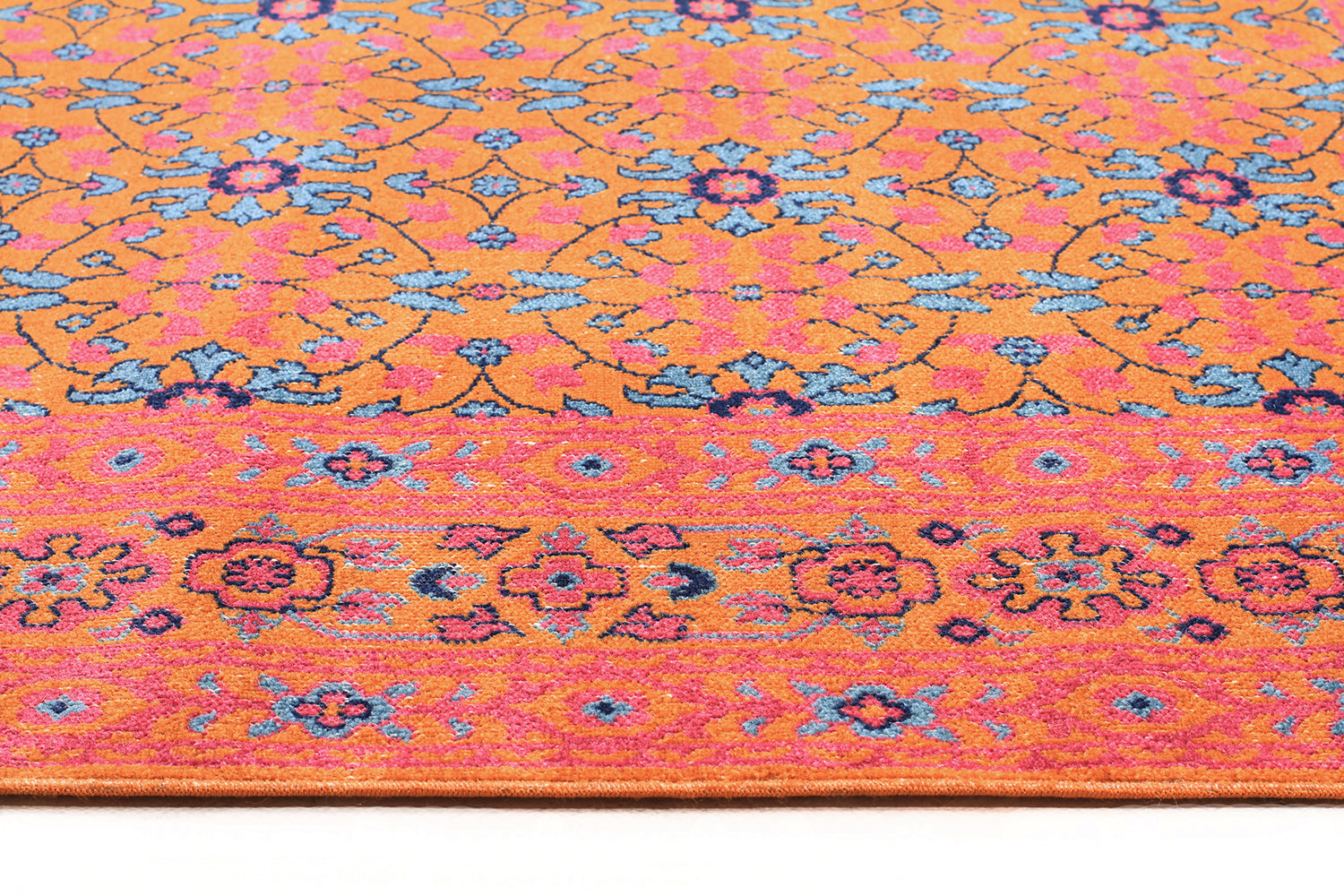 Eternal Whisper Sunset Rust Runner Rug
