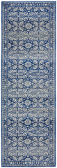 Mirage Gwyneth Stunning Transitional Navy Runner Rug