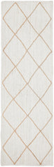 Noosa 222 White Runner Rug