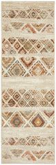 Oxford Contrast Rust Runner Rug