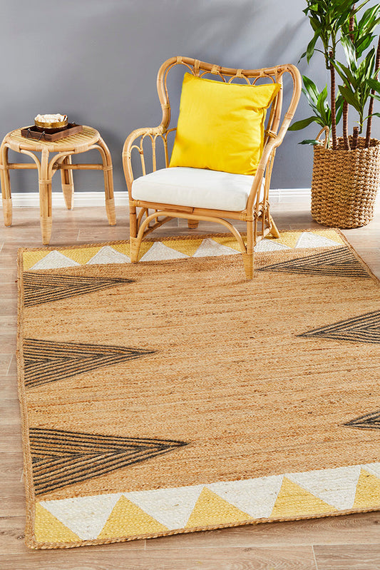 Parade 222 Yellow Rug