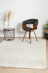 York Cindy Natural White Rug